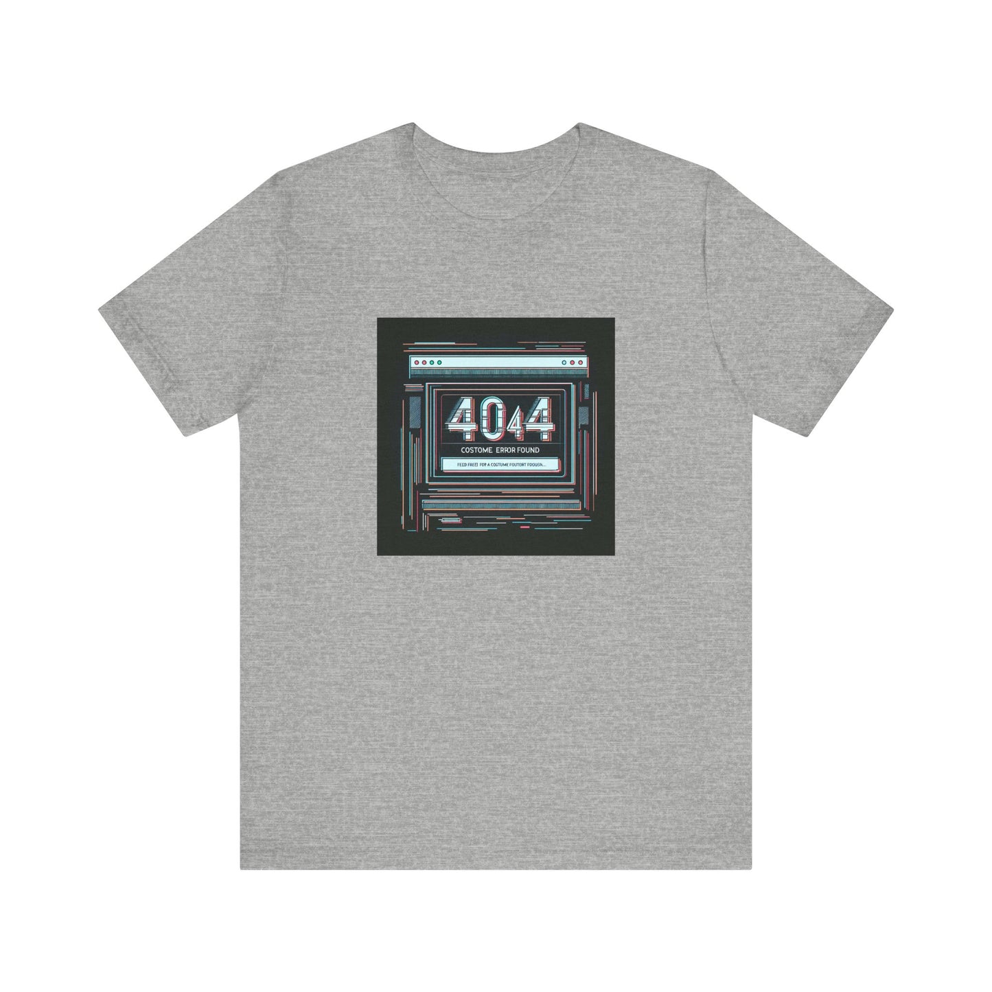 Tech Glitch Chic: 404 Costume Not Found T-Shirt