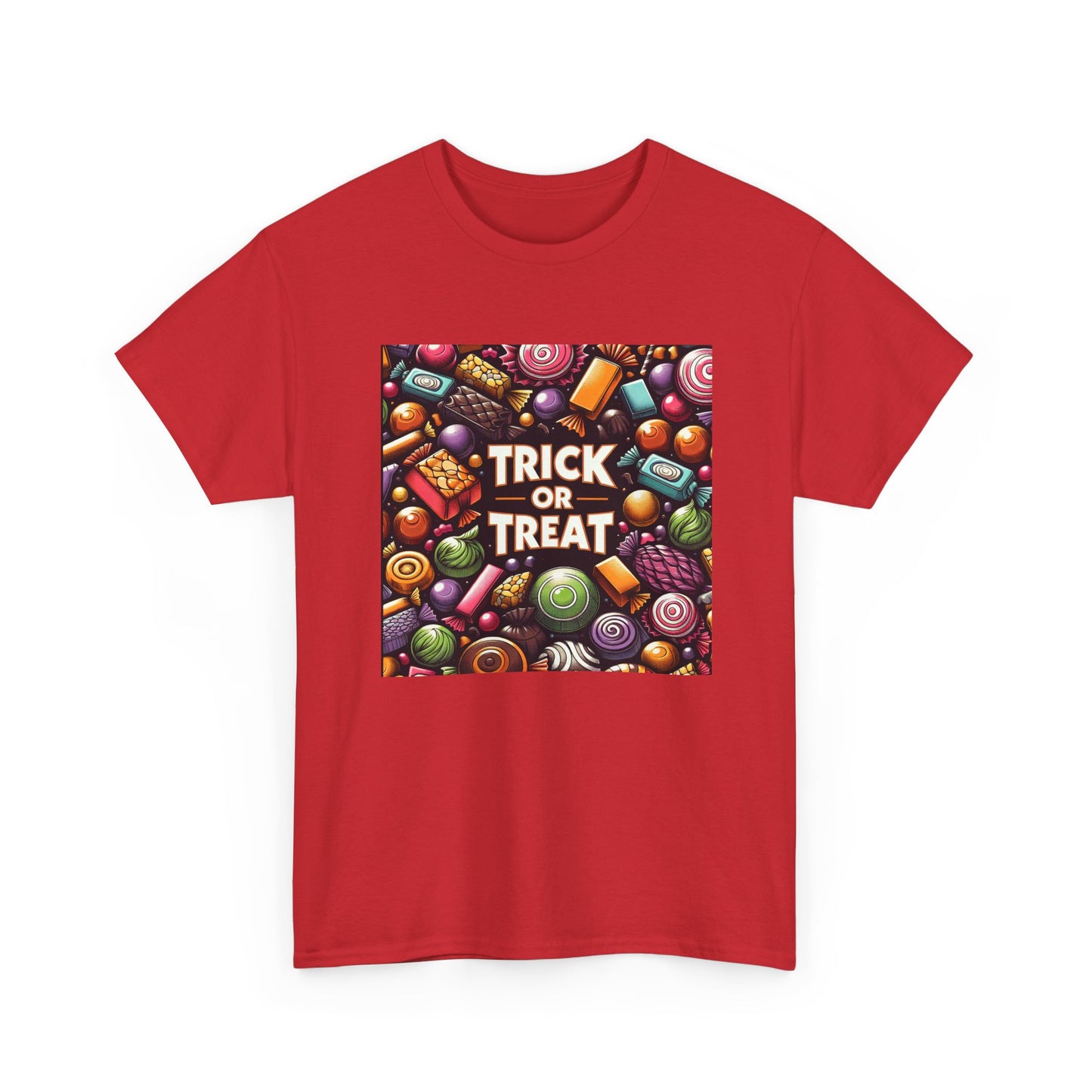 Sweet Illusions: Trick or Treat Delight Tee T-Shirt
