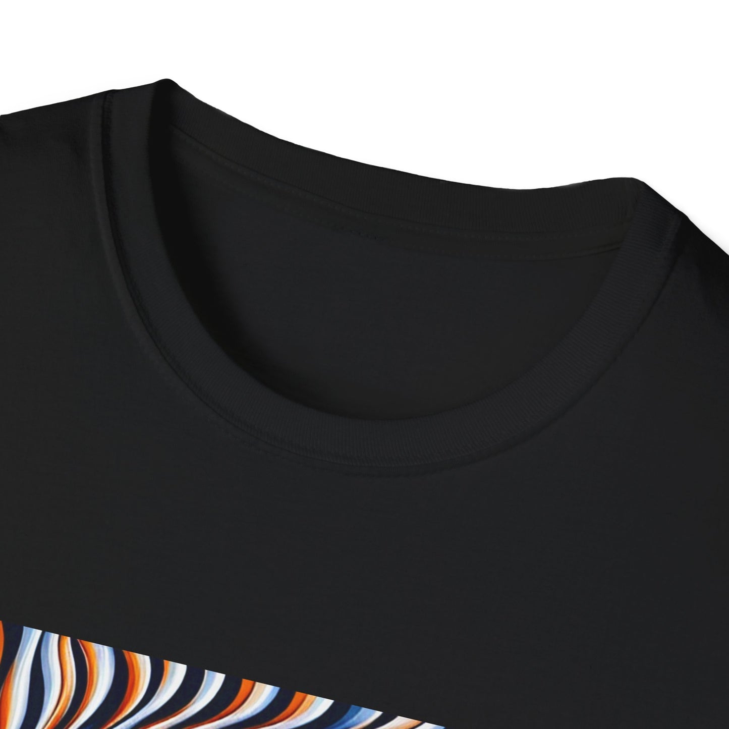 Sweet Swirl: Dive Into the Orange Illusion T-Shirt