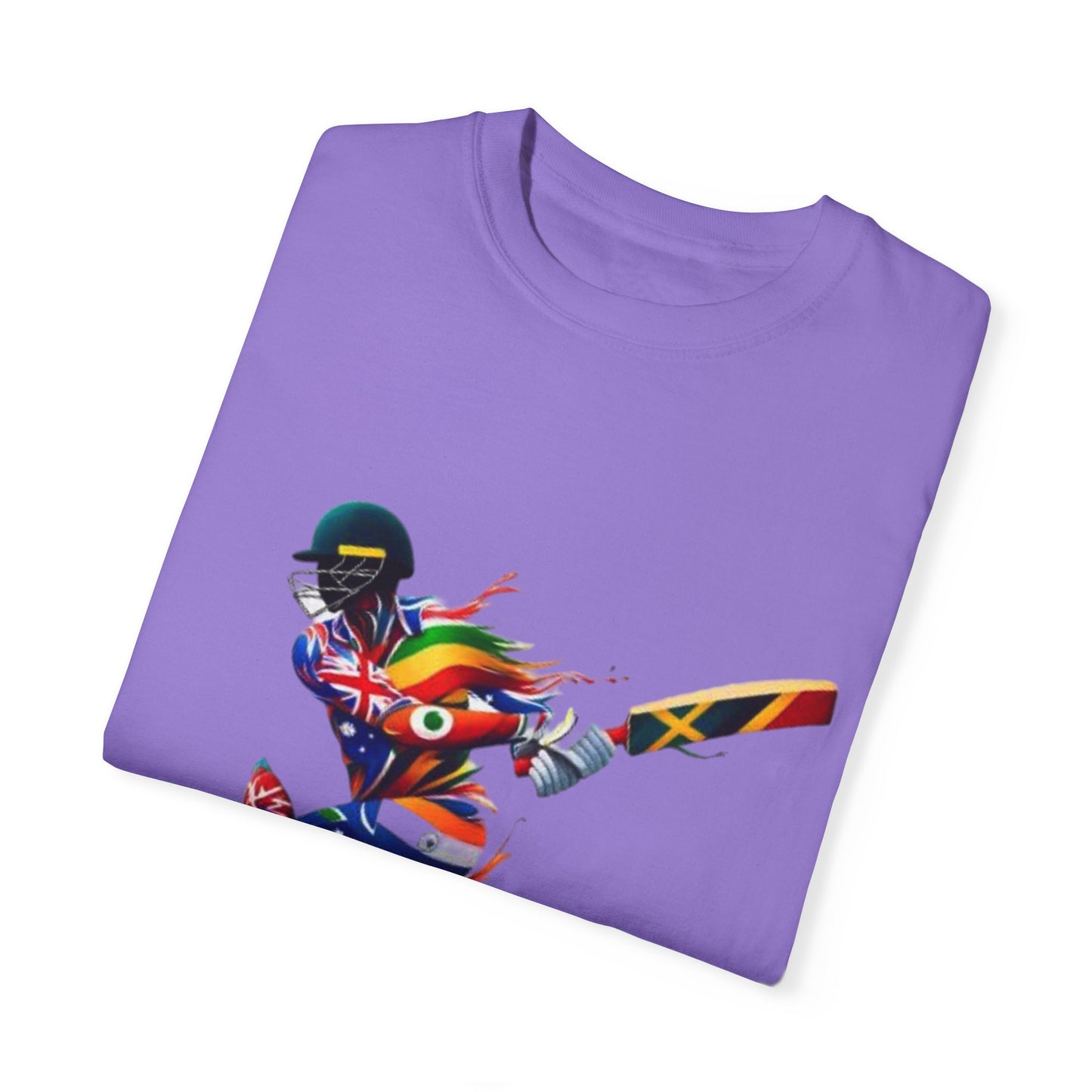 Cricket Design [Unisex Garment-Dyed T-shirt]