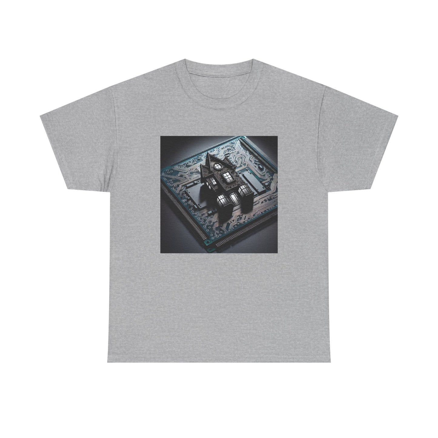 Techno Haunt: Ghostly Circuits of the Night T-Shirt