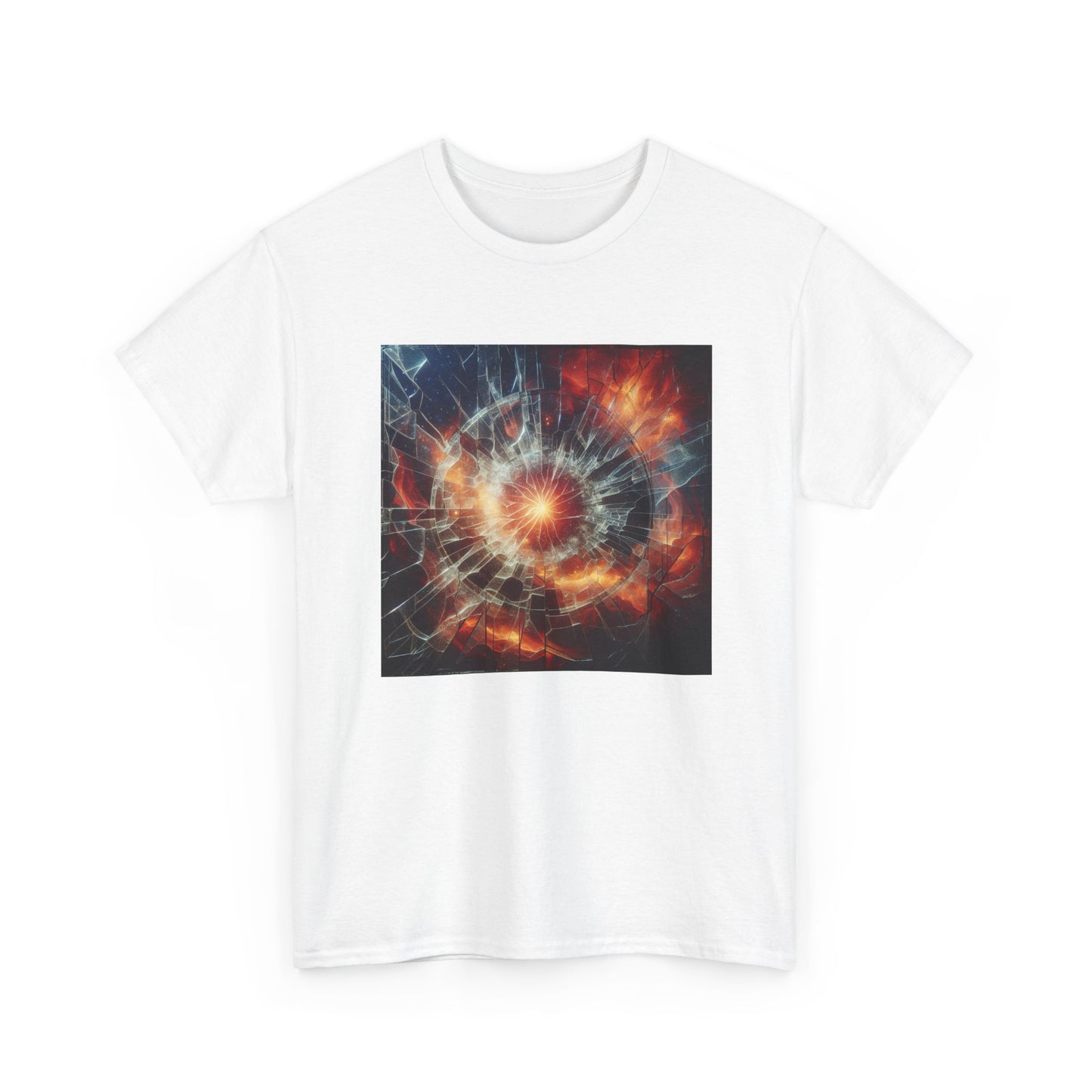 Shattered Radiance: Ignite the Fractured Glow T-Shirt