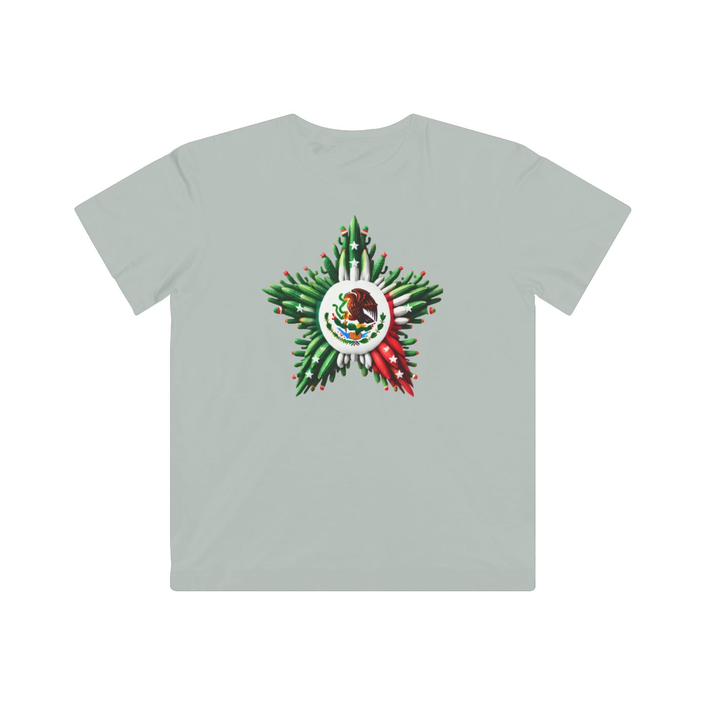 Mexican flag Design [Kids Fine Jersey Tee]