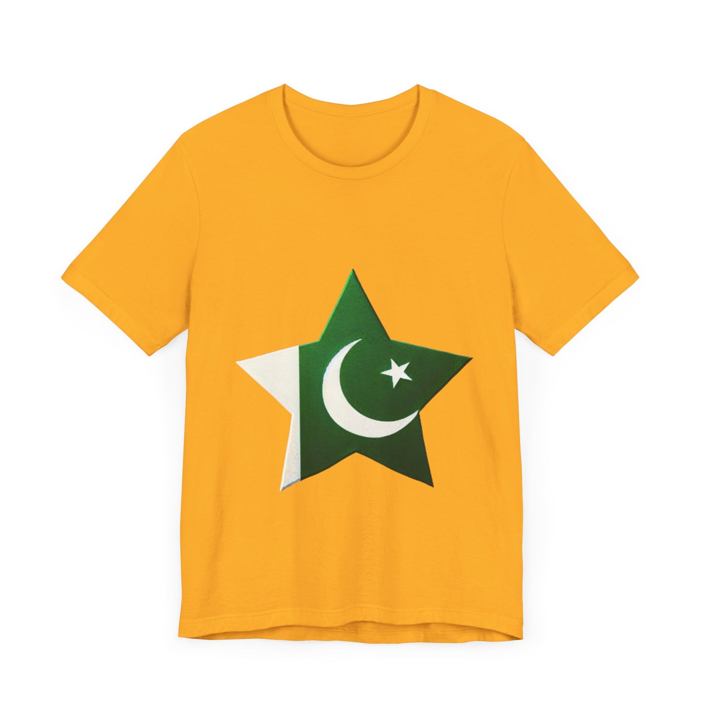 Pakistan flag design [Unisex Jersey Short Sleeve Tee]