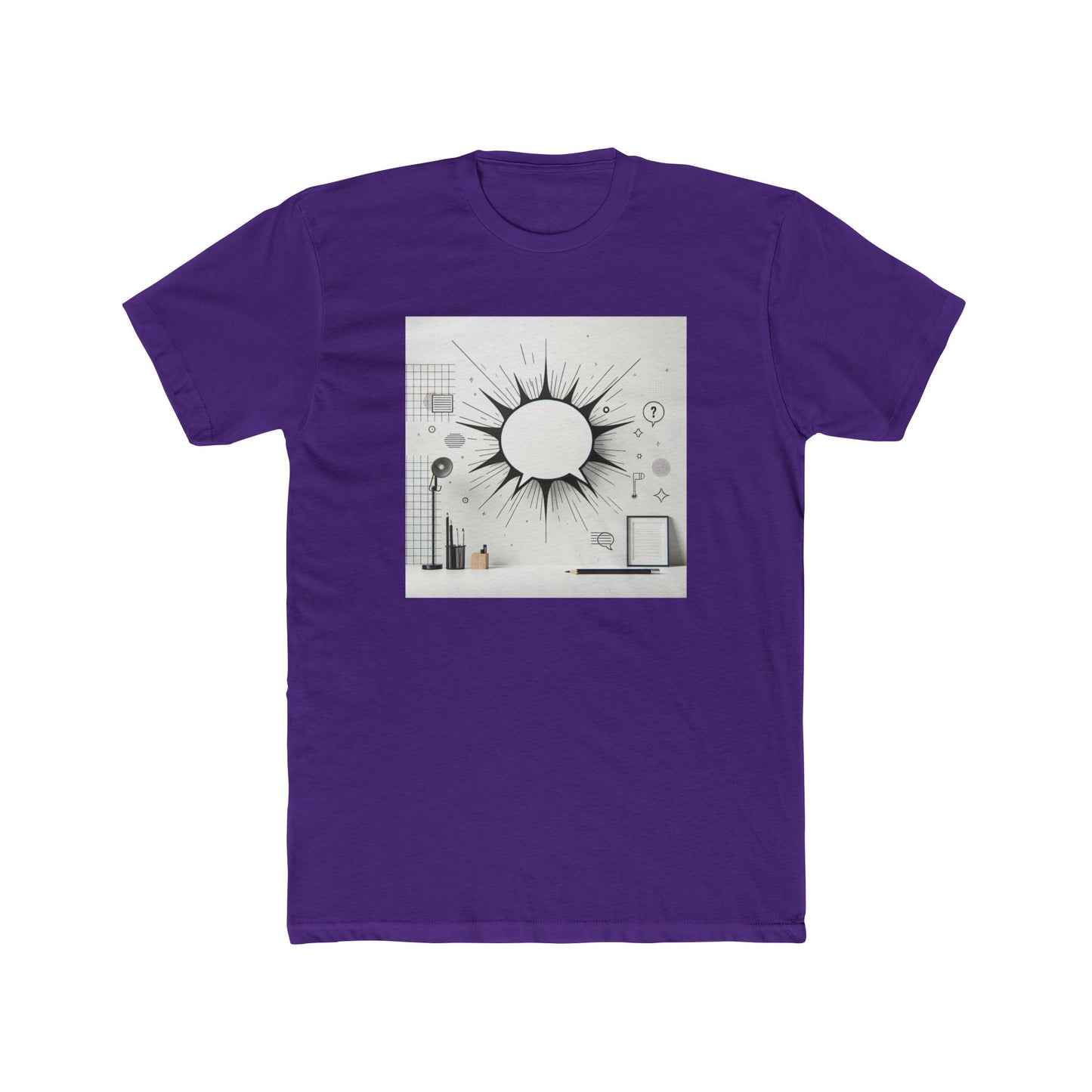 Silent Story: Words Speak Louder Than Faces T-Shirt