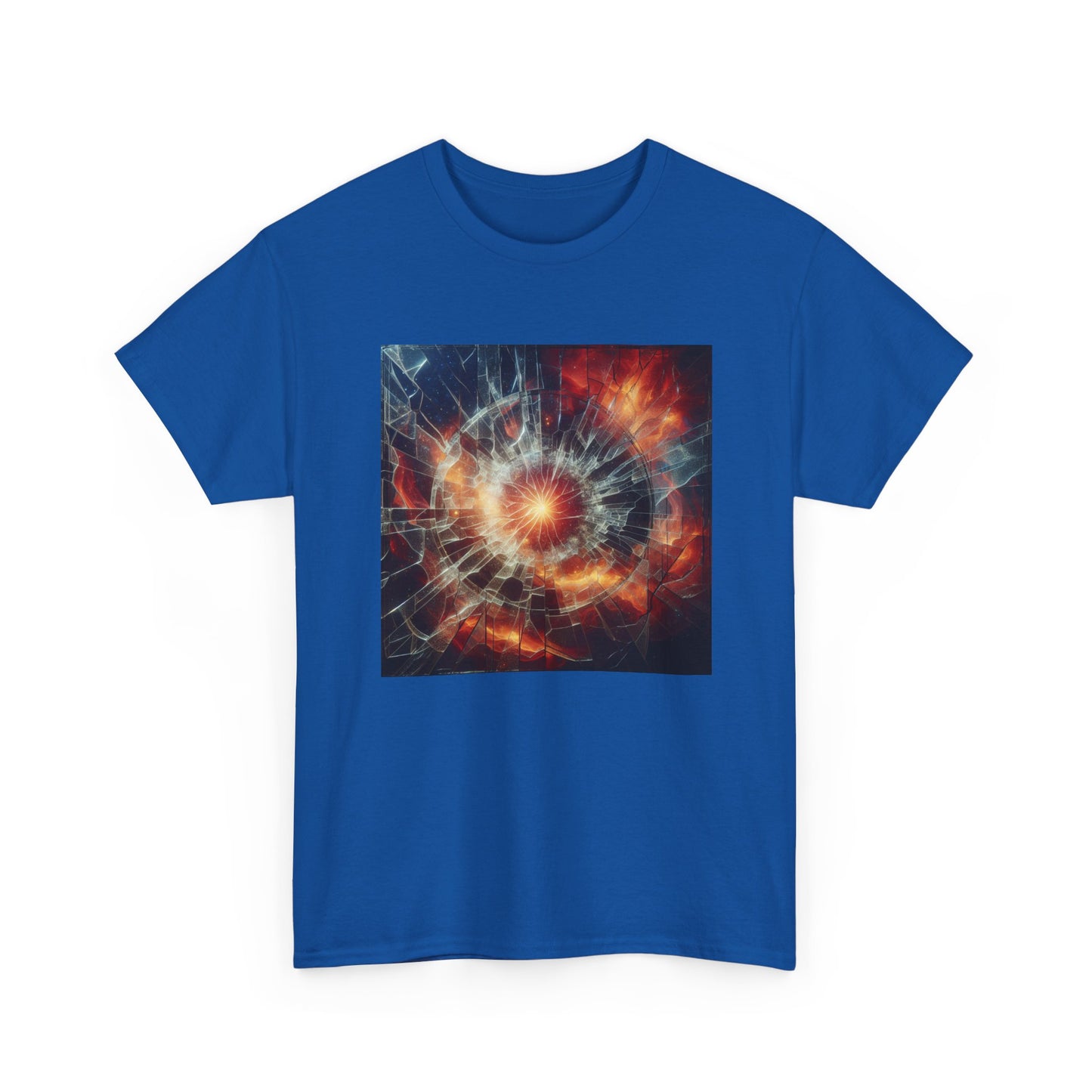 Shattered Radiance: Ignite the Fractured Glow T-Shirt