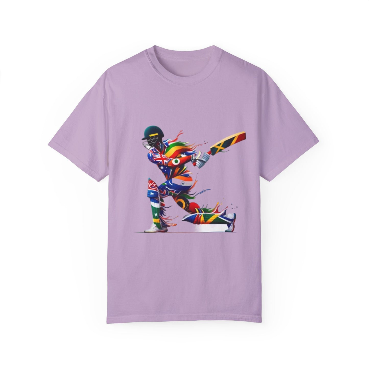 Cricket Design [Unisex Garment-Dyed T-shirt]