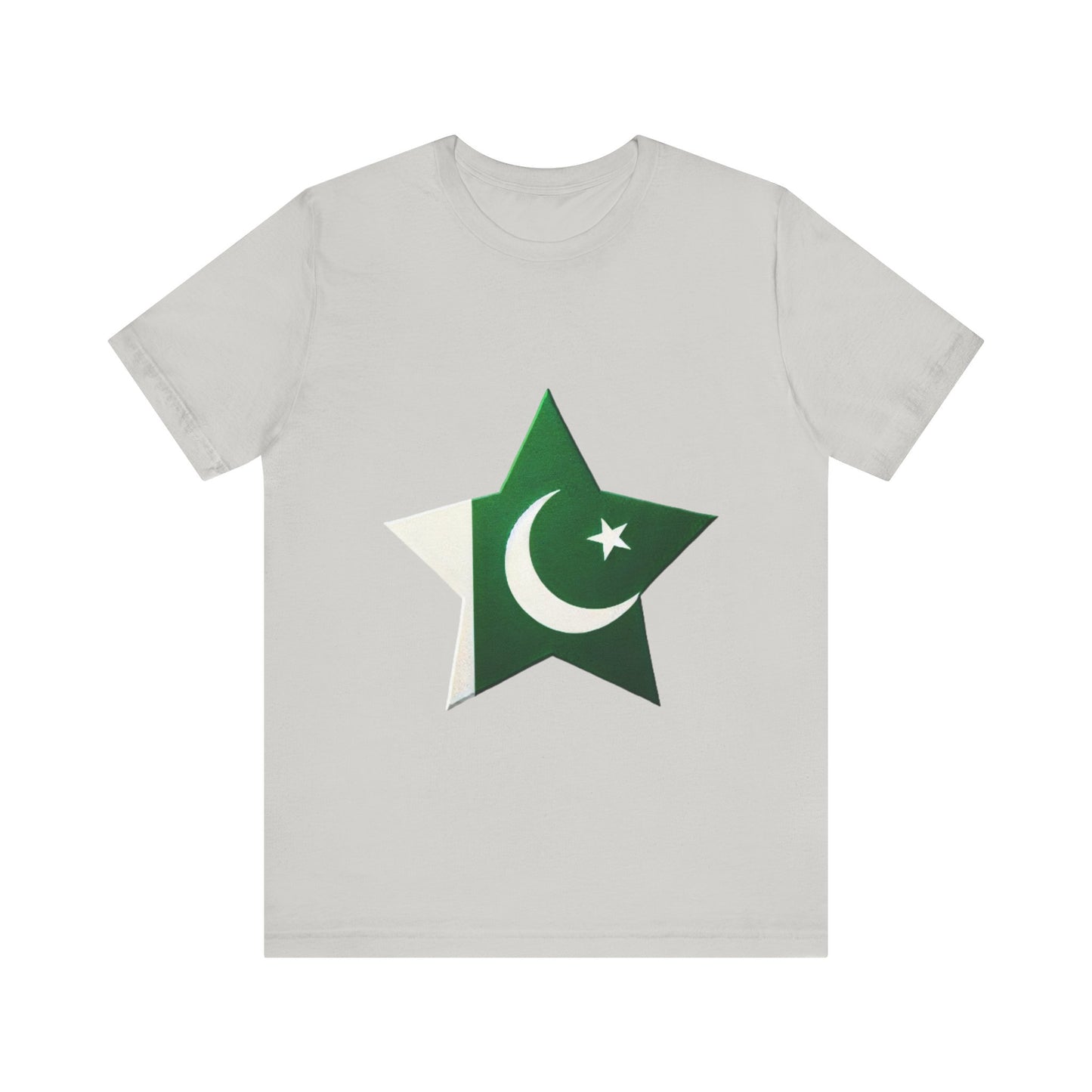 Pakistan flag design [Unisex Jersey Short Sleeve Tee]