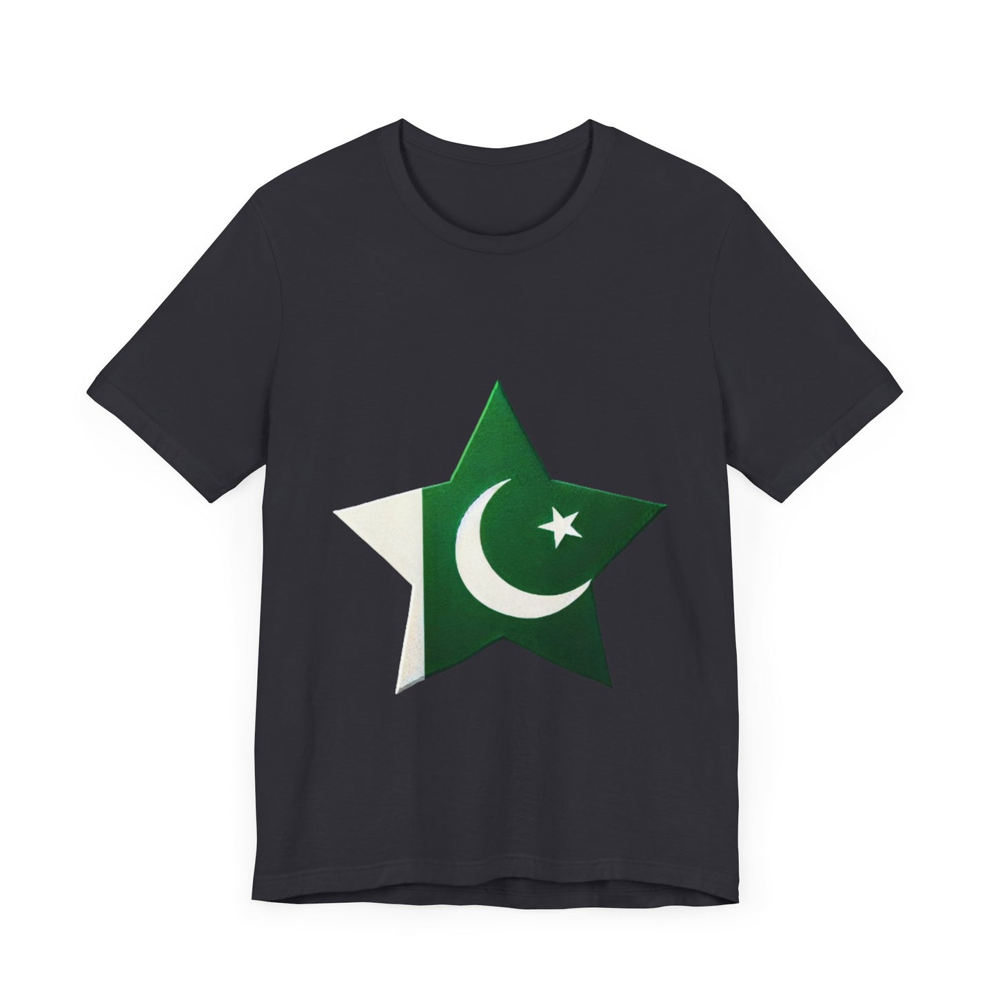 Pakistan flag design [Unisex Jersey Short Sleeve Tee]
