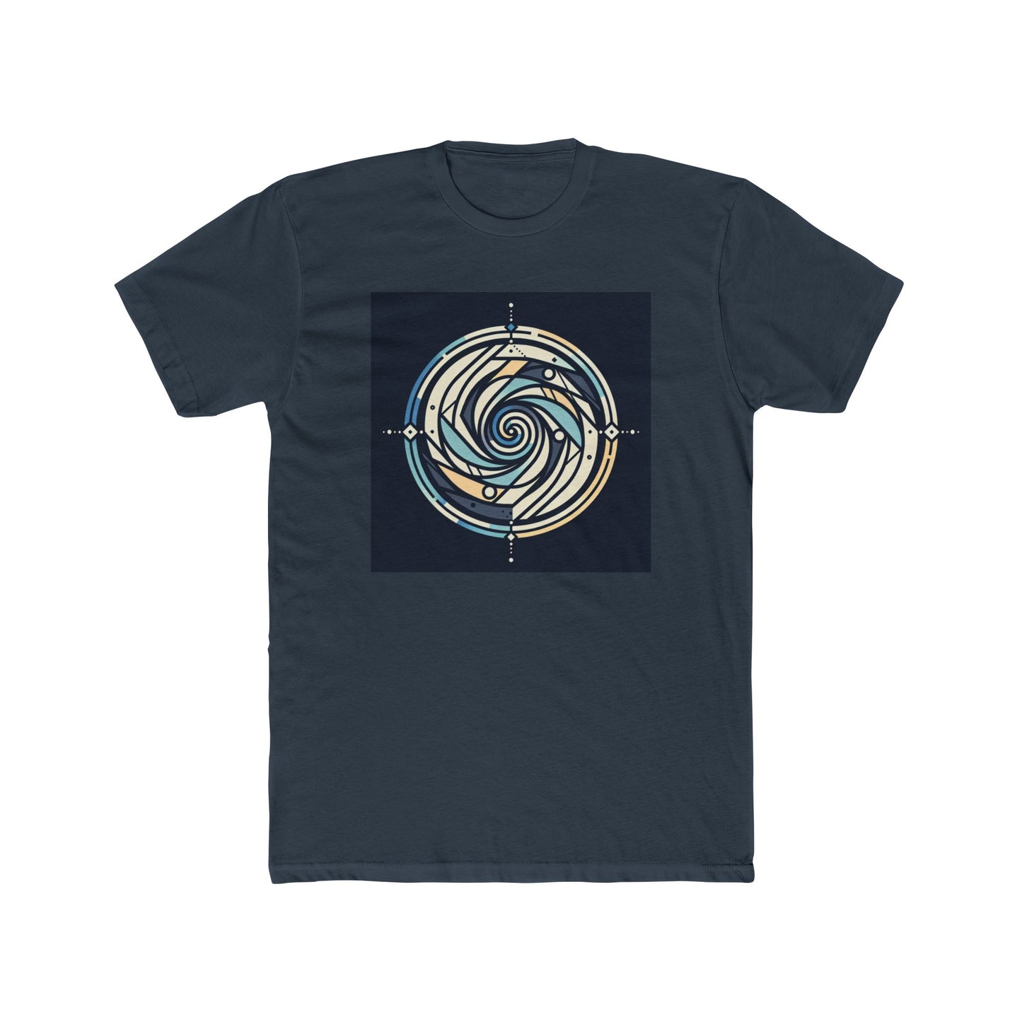 Spiral Symphony: Geometric Harmony on Your Tee T-Shirt