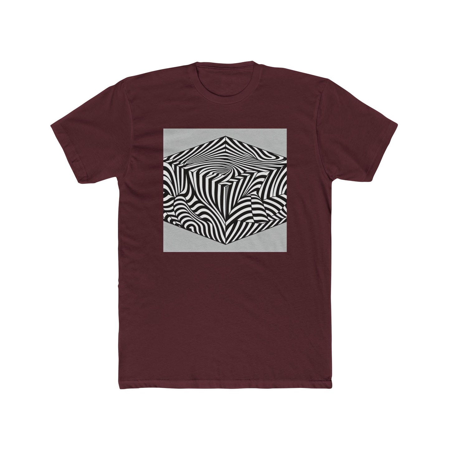 Mind-Bending Stripes: See Beyond the Lines T-Shirt
