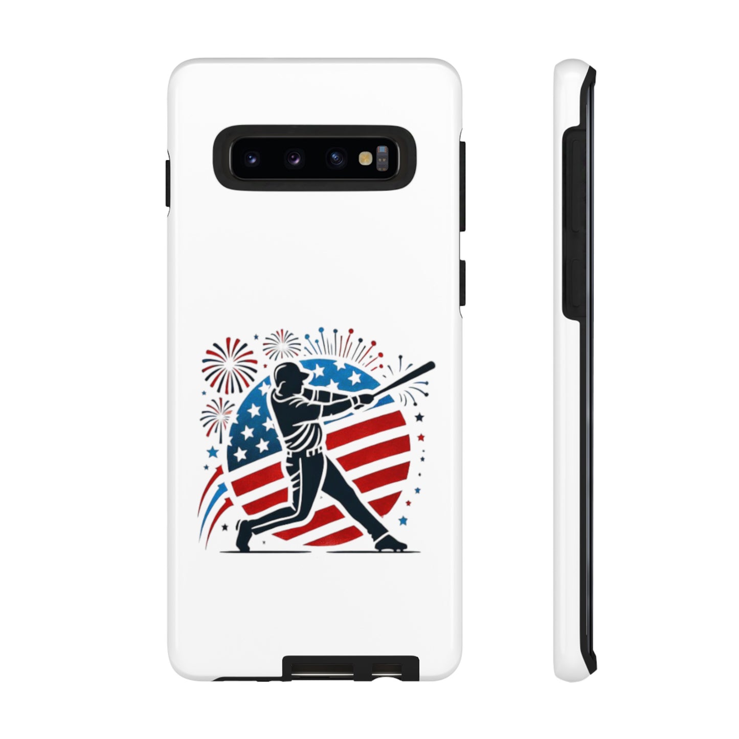 July 4th Baseball design Tough Cases