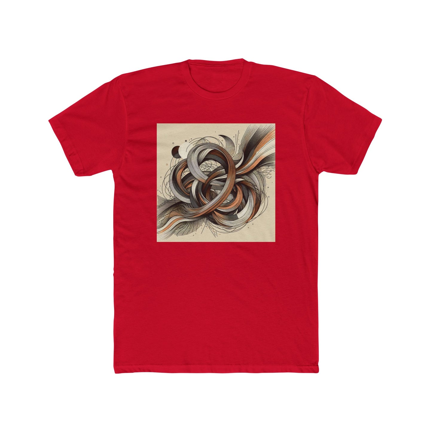Flowing Lines: Art in Motion Tee T-Shirt
