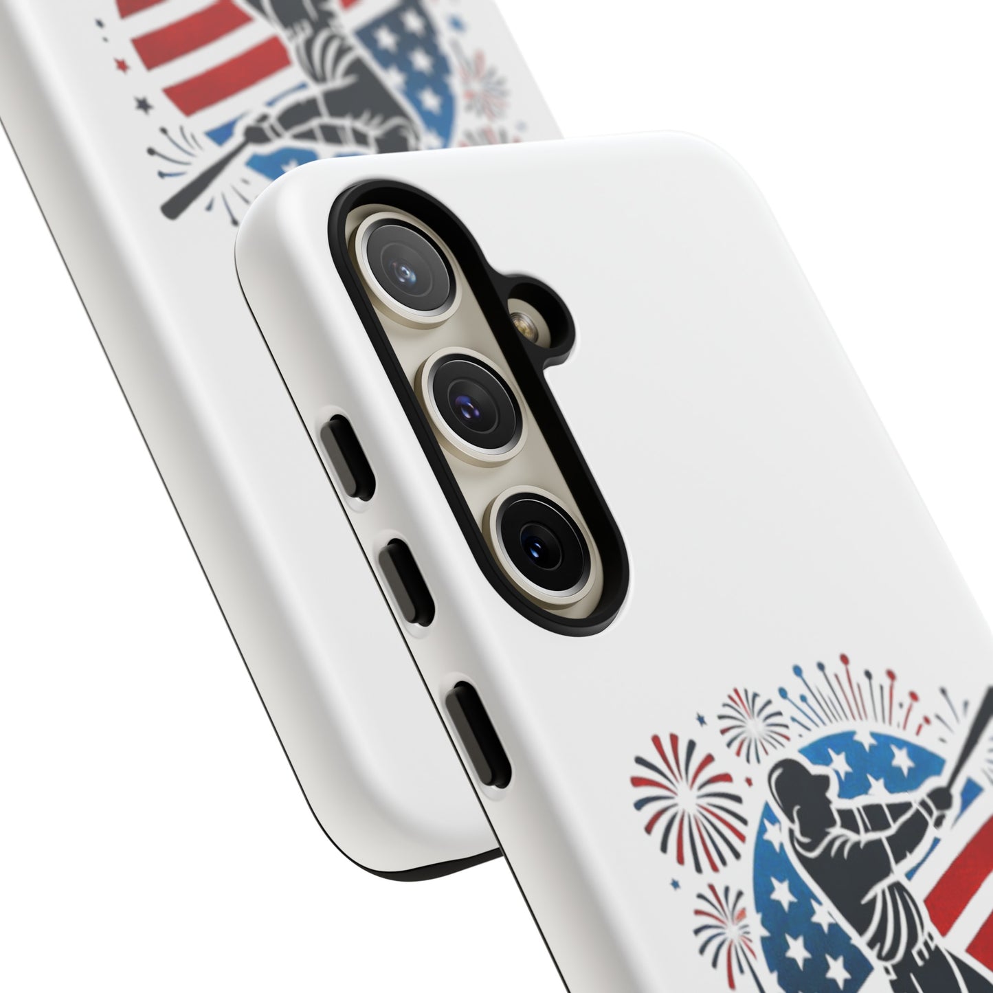July 4th Baseball design Tough Cases