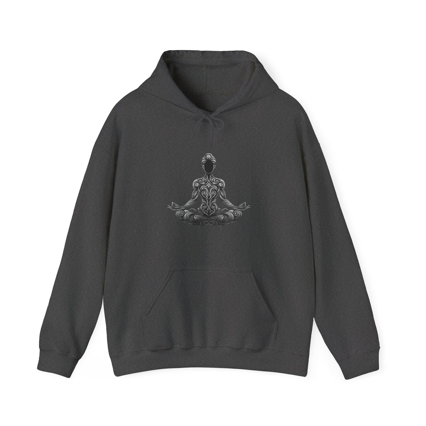 Meditation Design [Unisex Heavy Blend™ Hooded Sweatshirt]