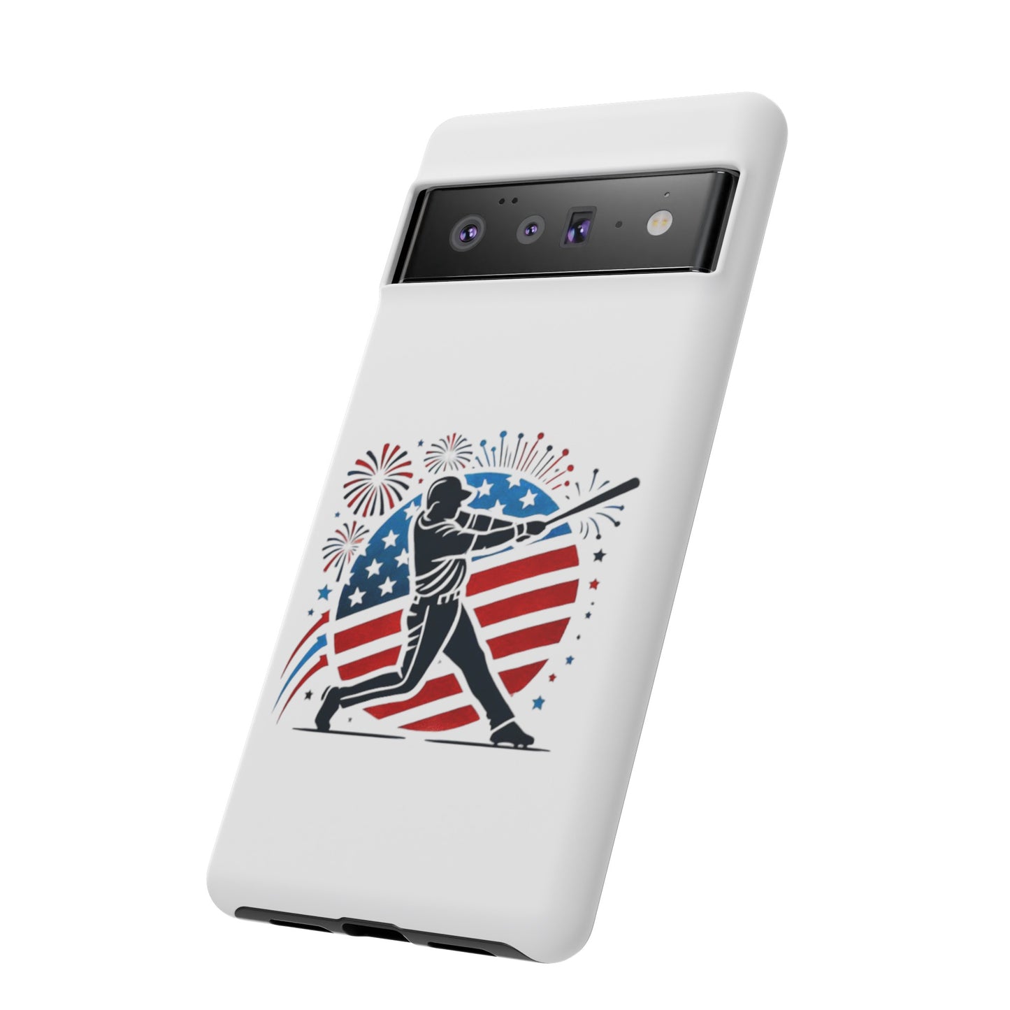 July 4th Baseball design Tough Cases