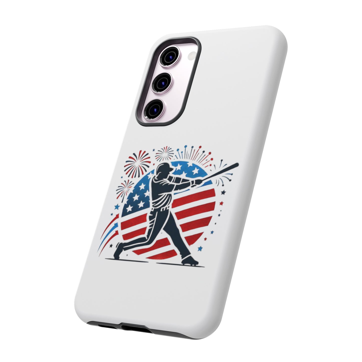 July 4th Baseball design Tough Cases