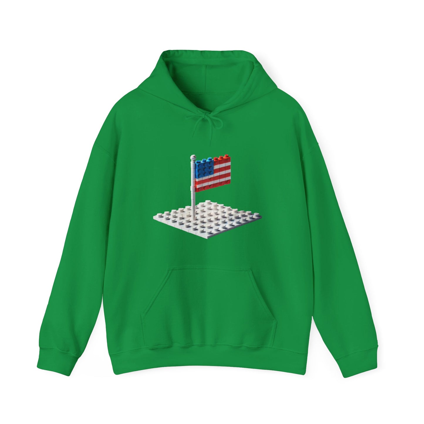 Lego July 4th design [Unisex Heavy Blend™ Hooded Sweatshirt]
