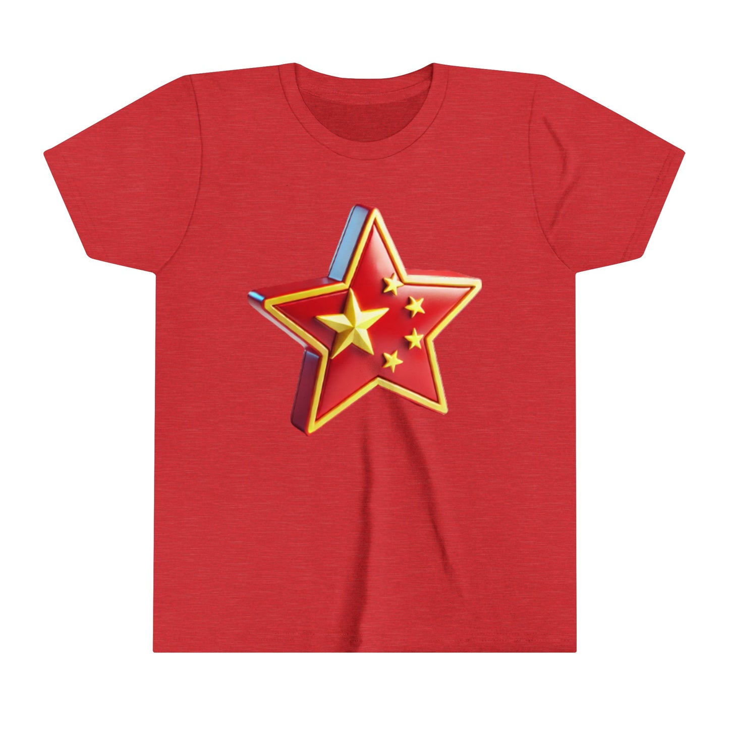 China flag Design(Youth Short Sleeve Tee)