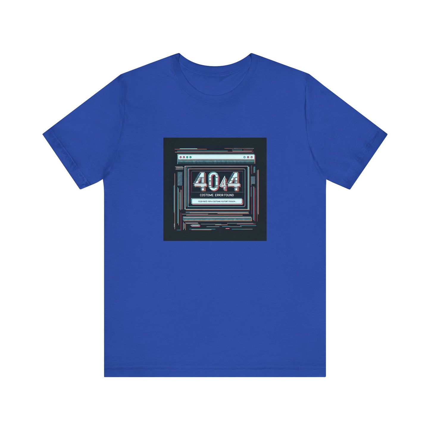Tech Glitch Chic: 404 Costume Not Found T-Shirt
