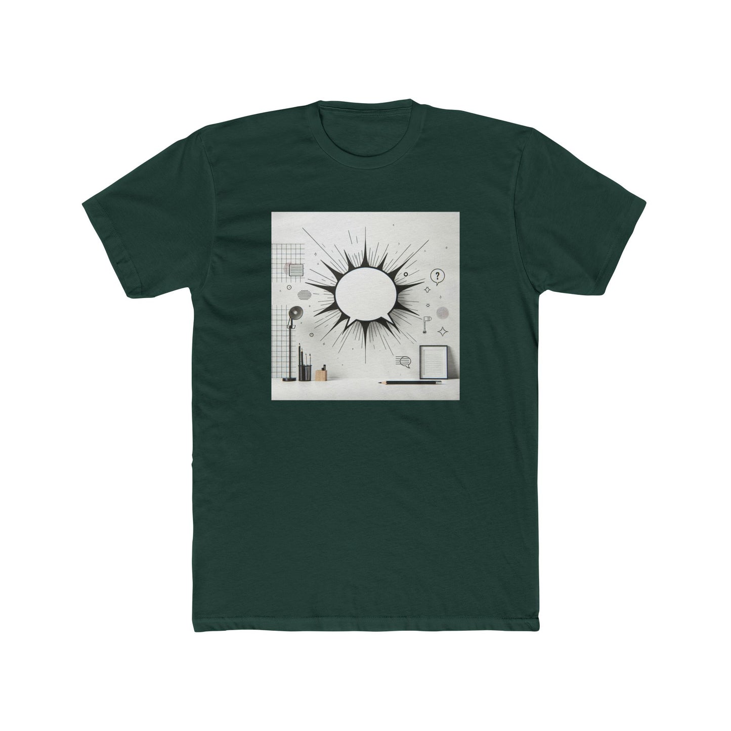 Silent Story: Words Speak Louder Than Faces T-Shirt