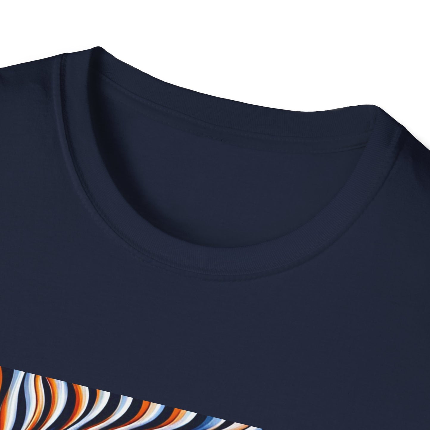 Sweet Swirl: Dive Into the Orange Illusion T-Shirt