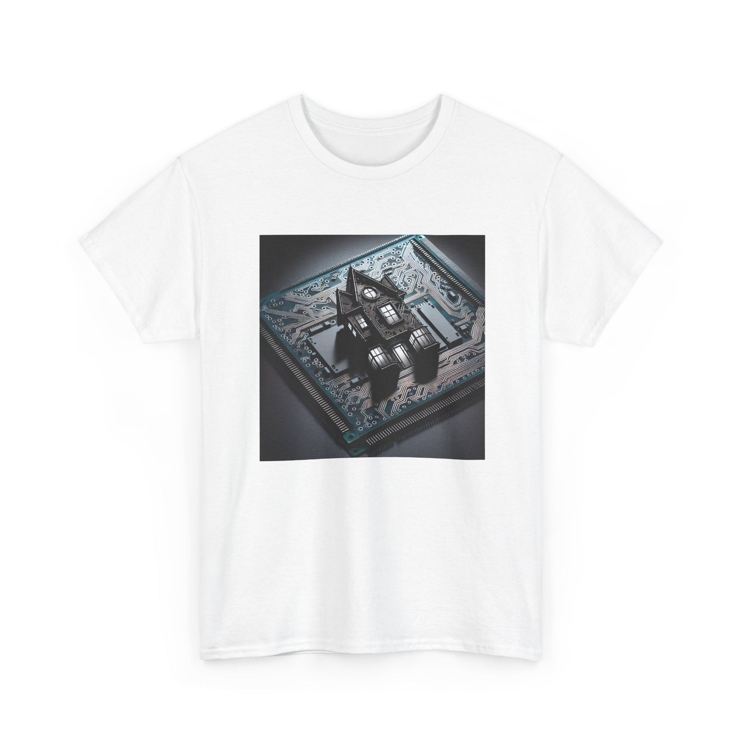 Techno Haunt: Ghostly Circuits of the Night T-Shirt