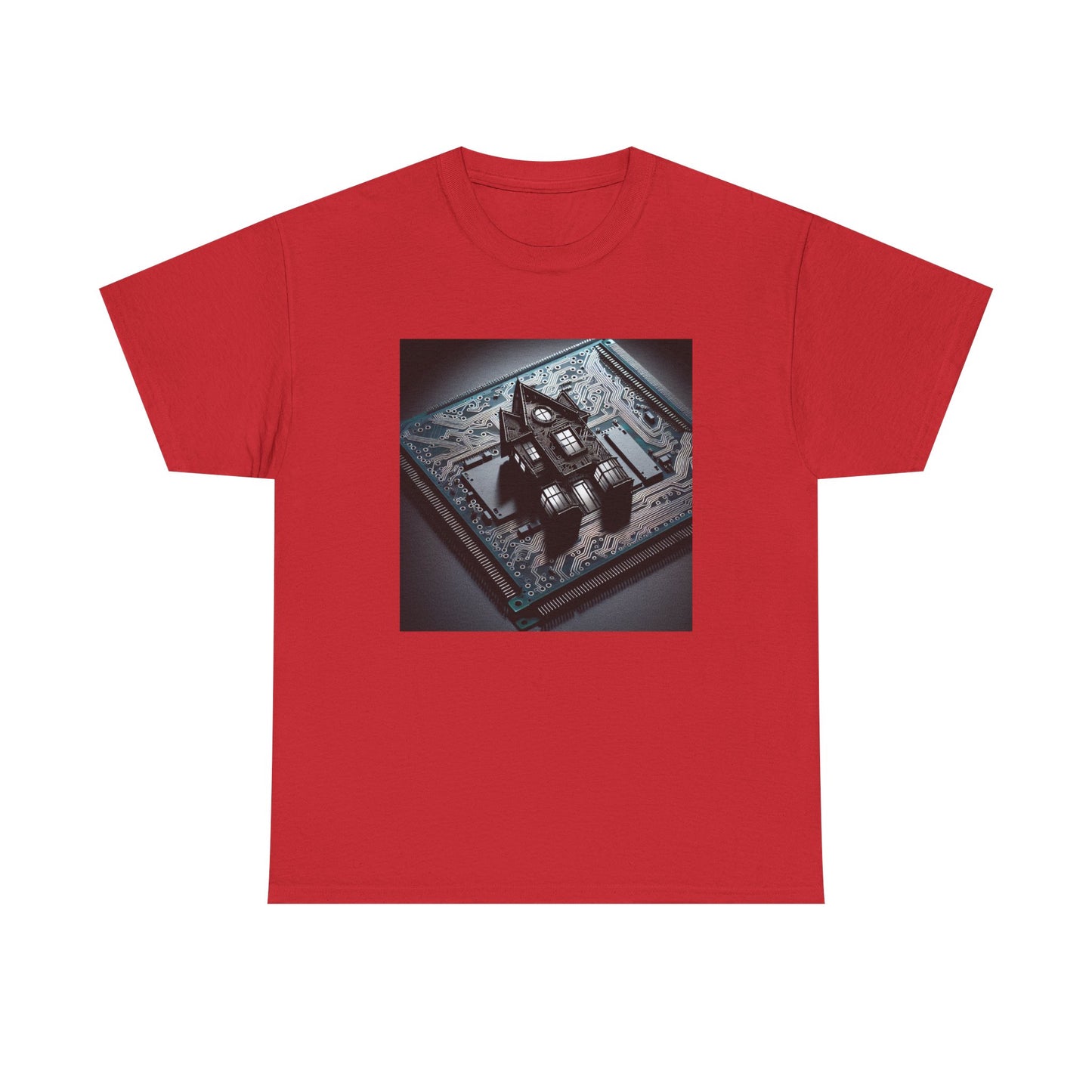 Techno Haunt: Ghostly Circuits of the Night T-Shirt