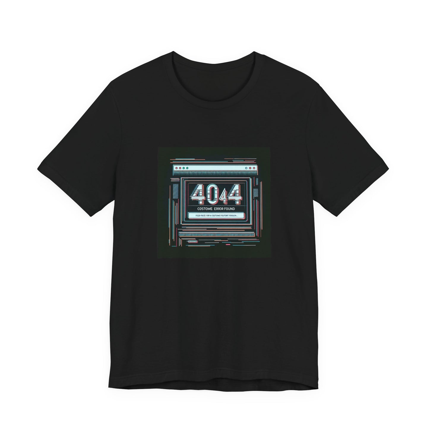 Tech Glitch Chic: 404 Costume Not Found T-Shirt