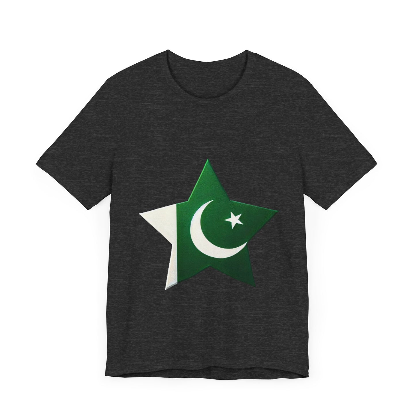 Pakistan flag design [Unisex Jersey Short Sleeve Tee]
