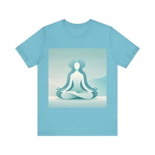 Meditation Design [Unisex Jersey Short Sleeve Tee]