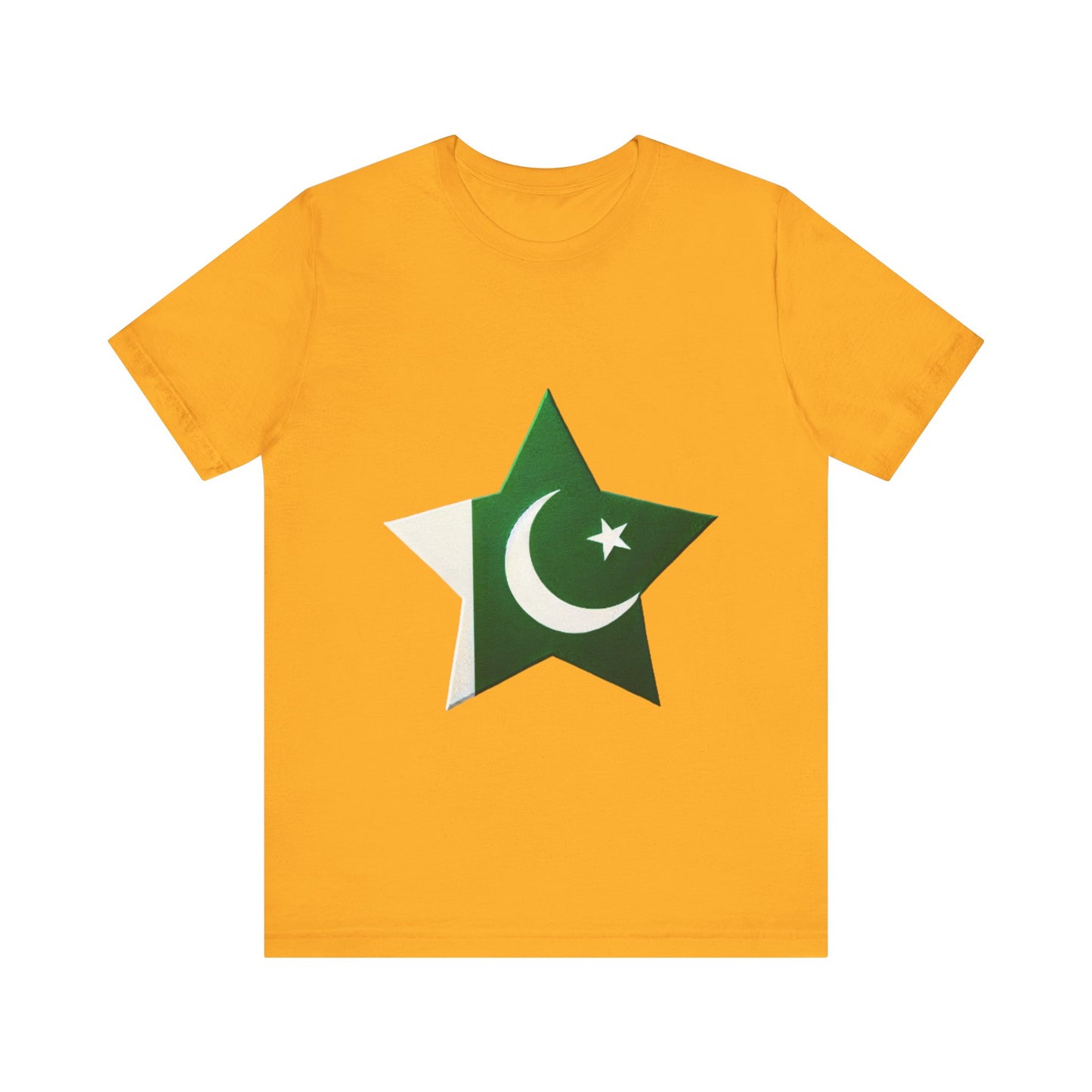 Pakistan flag design [Unisex Jersey Short Sleeve Tee]