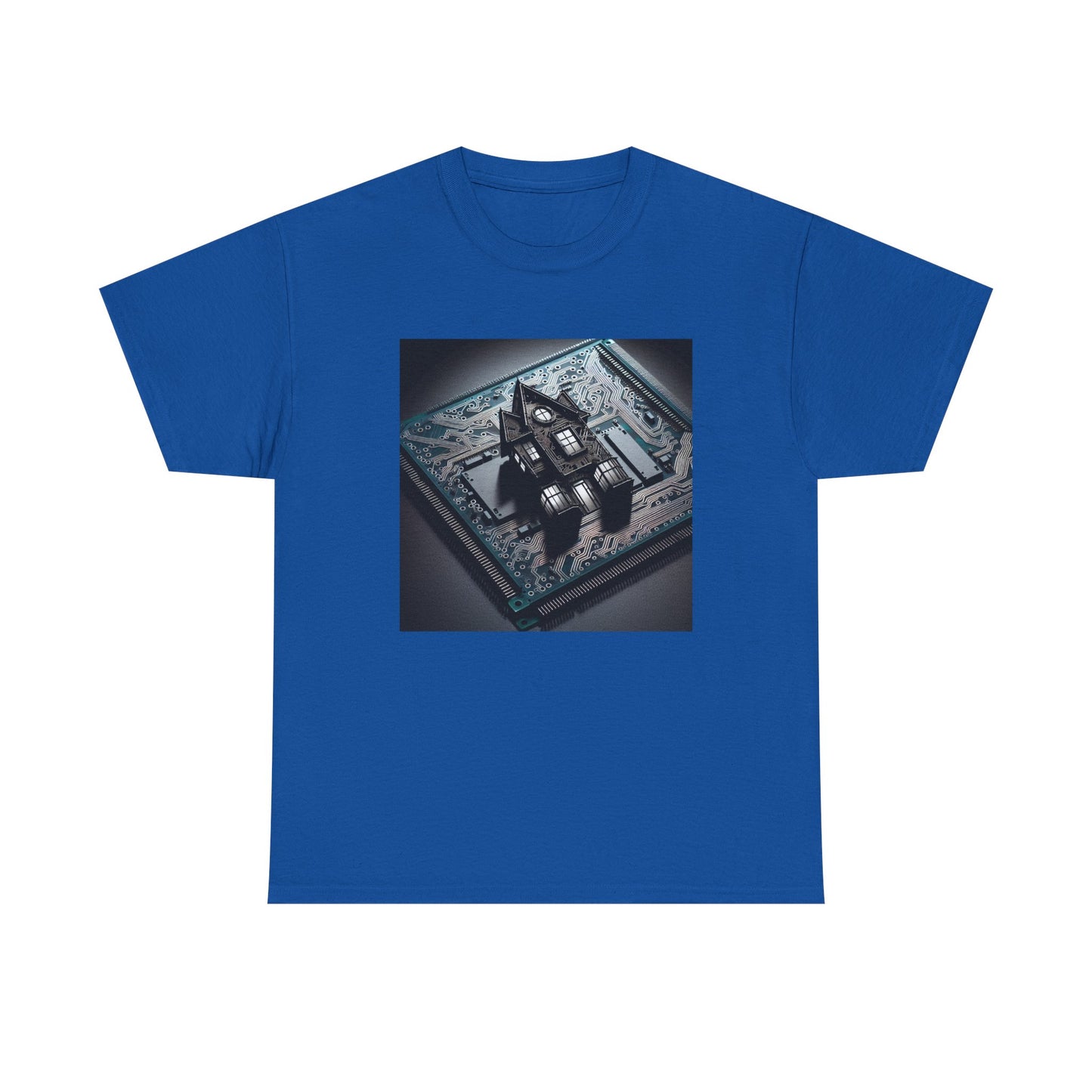 Techno Haunt: Ghostly Circuits of the Night T-Shirt