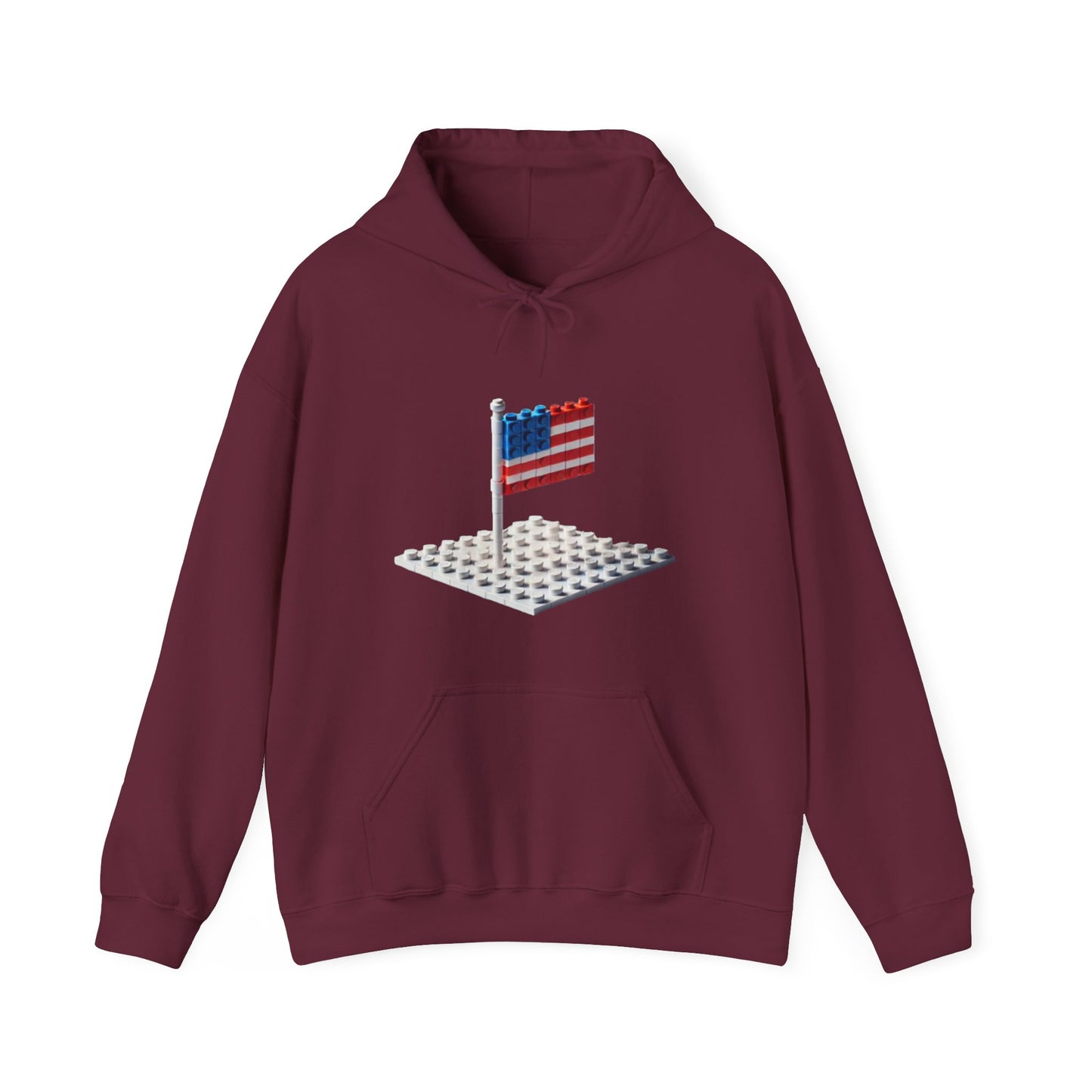 Lego July 4th design [Unisex Heavy Blend™ Hooded Sweatshirt]