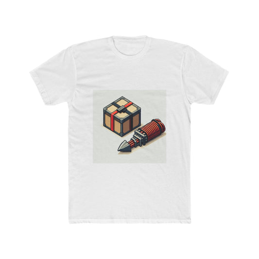 Pixel Power: Craft Your Adventure Tee T-Shirt Design