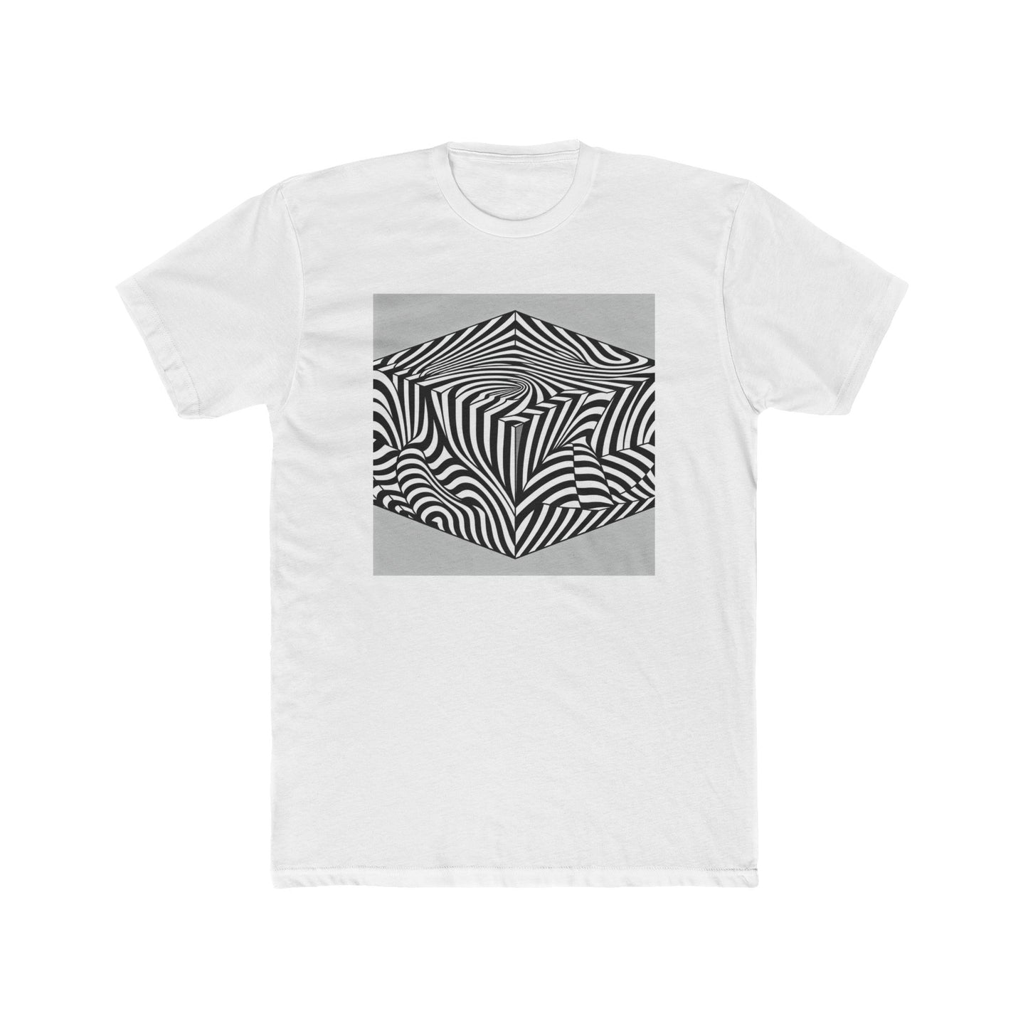 Mind-Bending Stripes: See Beyond the Lines T-Shirt