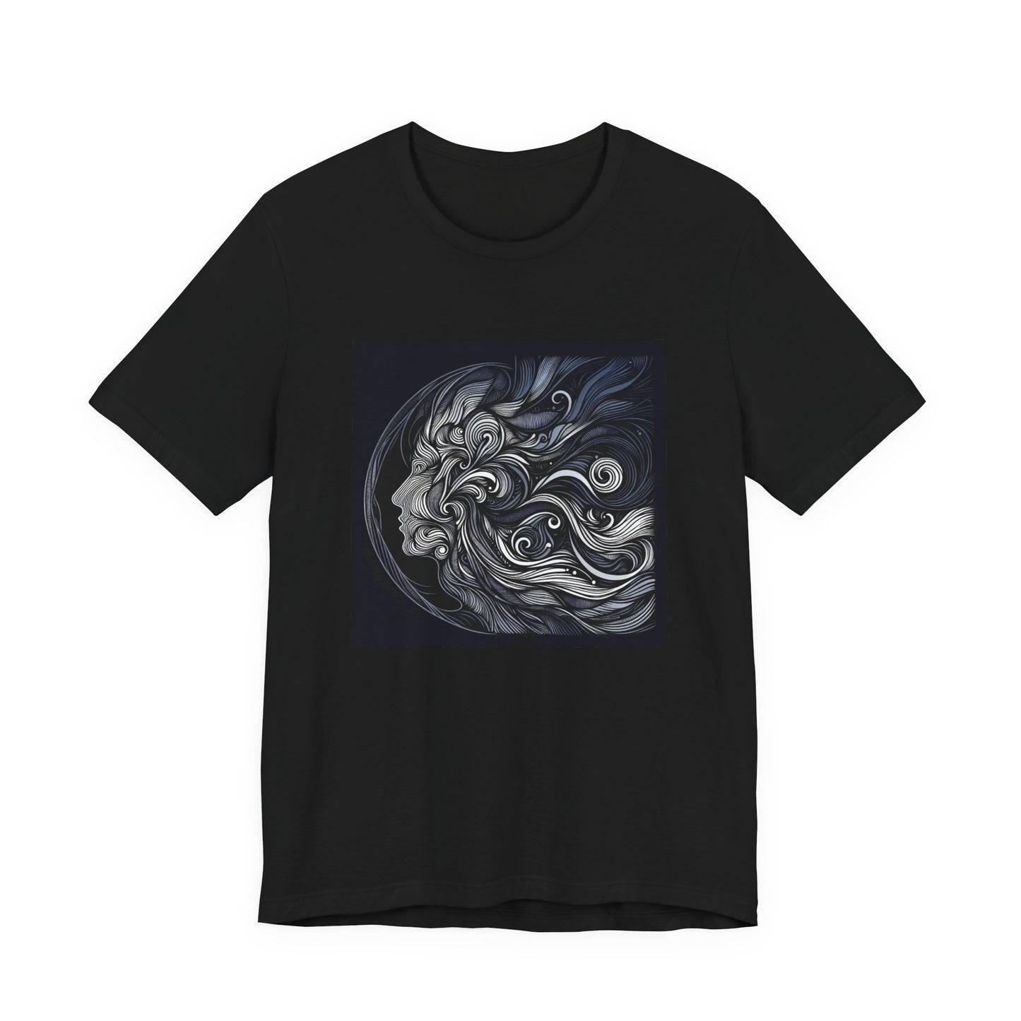Flowing Lines: Wear Your Art in Motion T-Shirt
