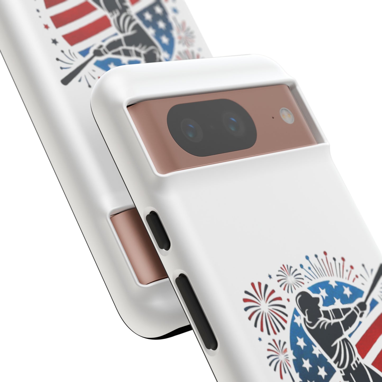 July 4th Baseball design Tough Cases