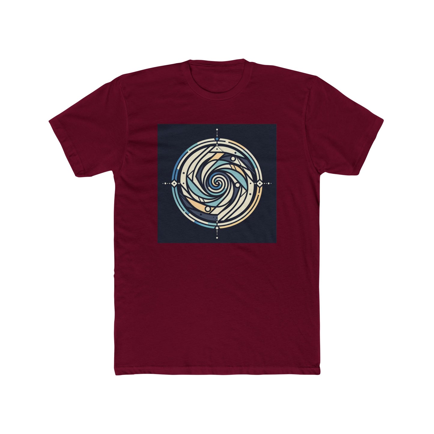 Spiral Symphony: Geometric Harmony on Your Tee T-Shirt