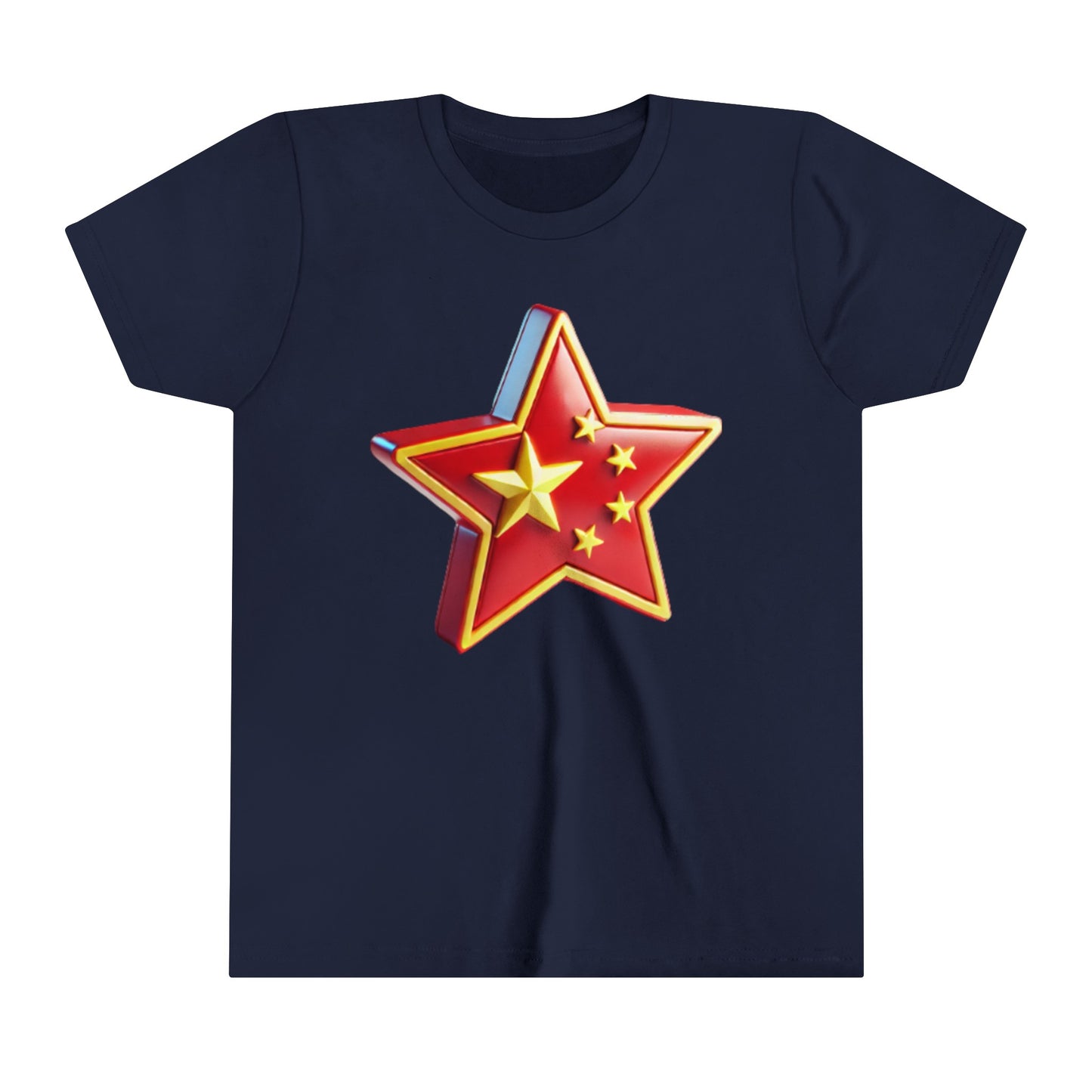 China flag Design(Youth Short Sleeve Tee)