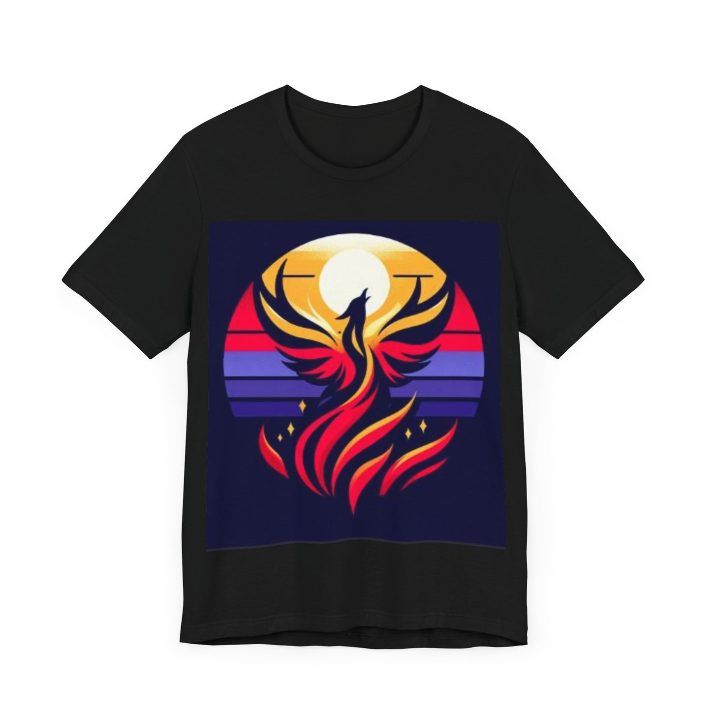 Rising Bird Art Design [Unisex Jersey Short Sleeve Tee]