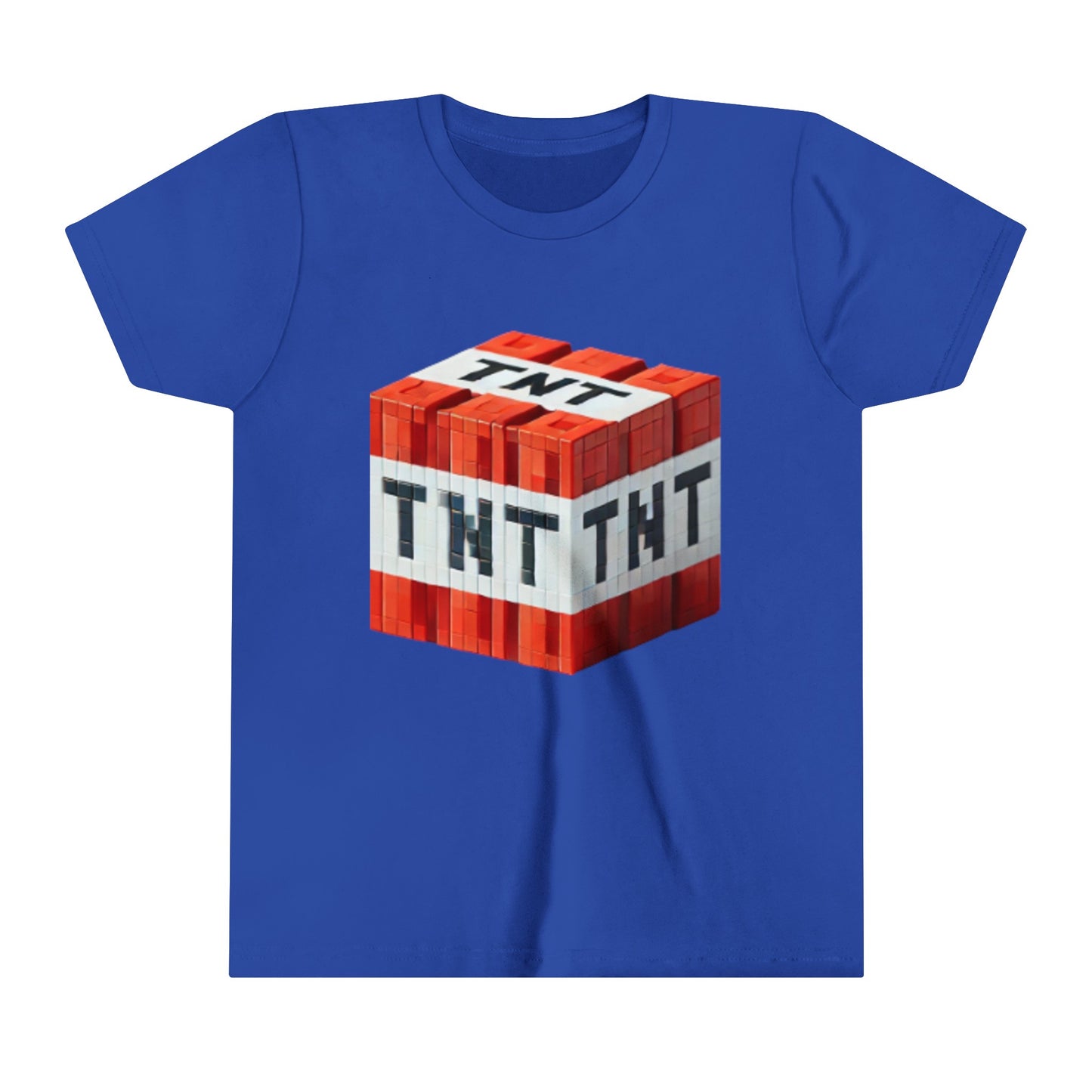 Minecraft TNT Design[Youth Short Sleeve Tee]
