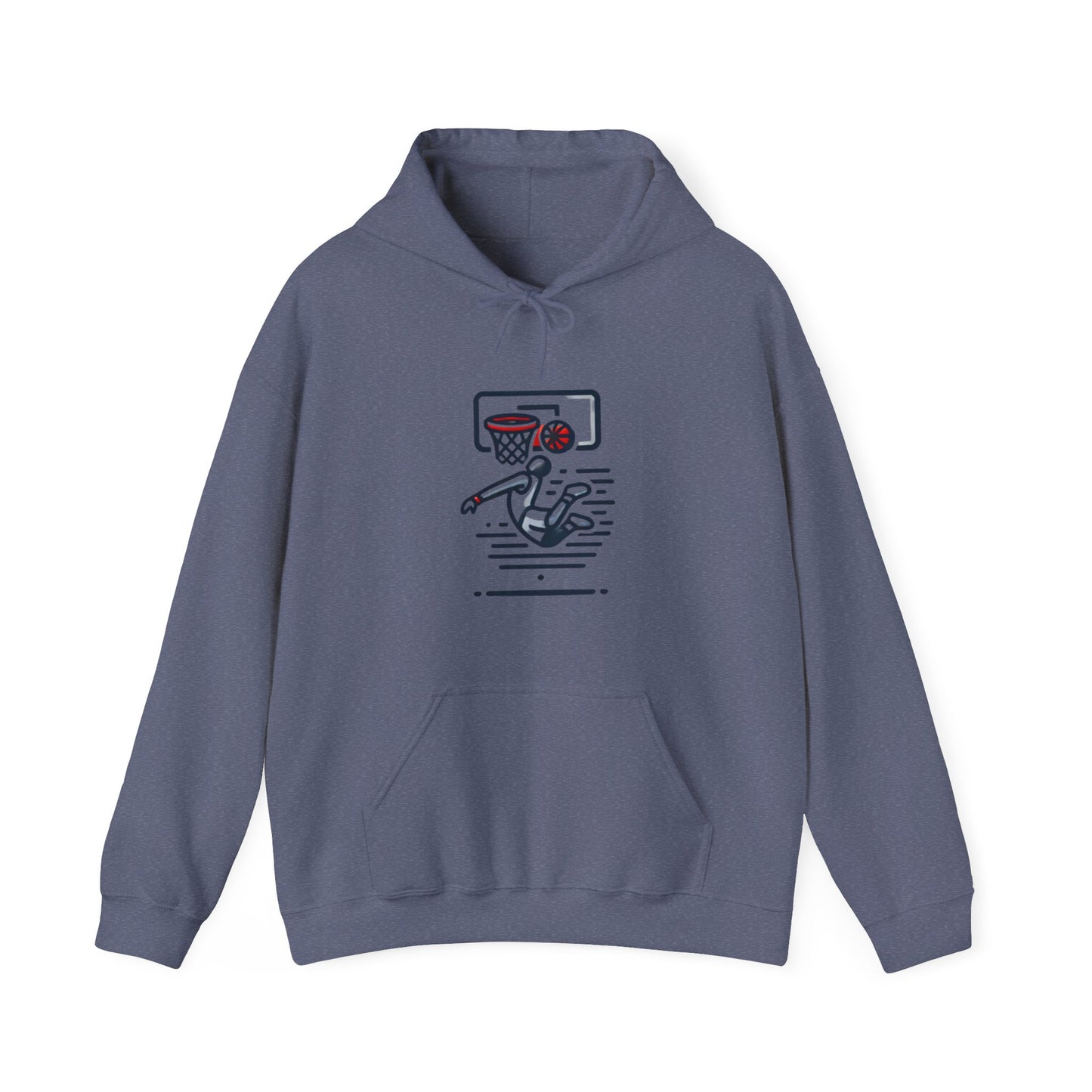 Basket Ball Design [Unisex Heavy Blend™ Hooded Sweatshirt]