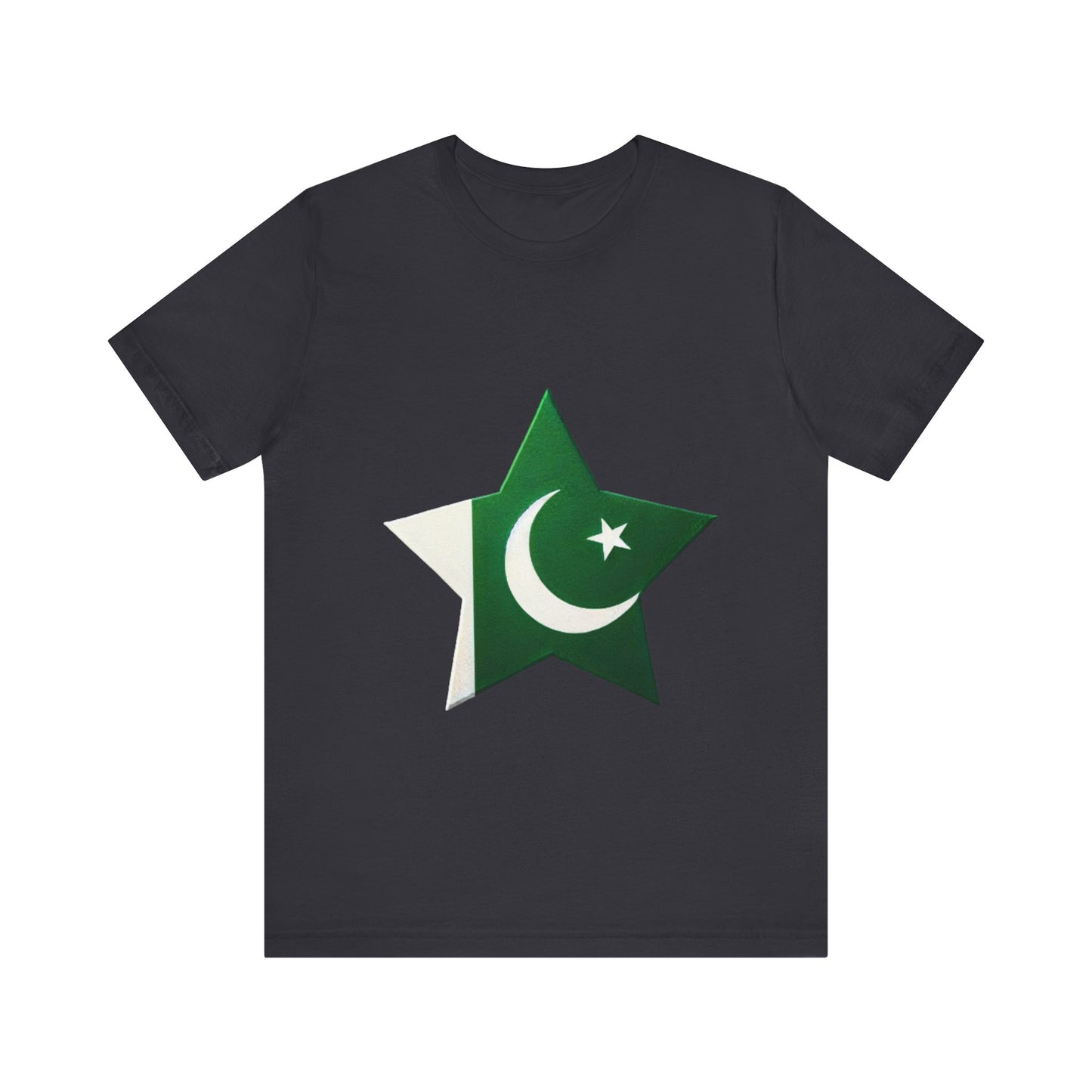 Pakistan flag design [Unisex Jersey Short Sleeve Tee]