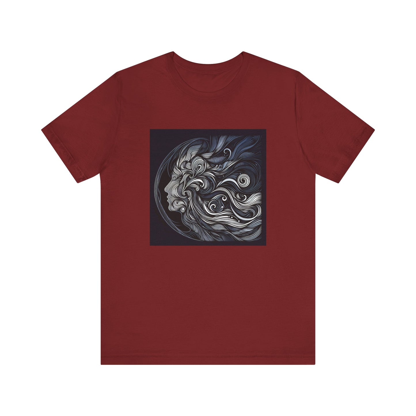 Flowing Lines: Wear Your Art in Motion T-Shirt
