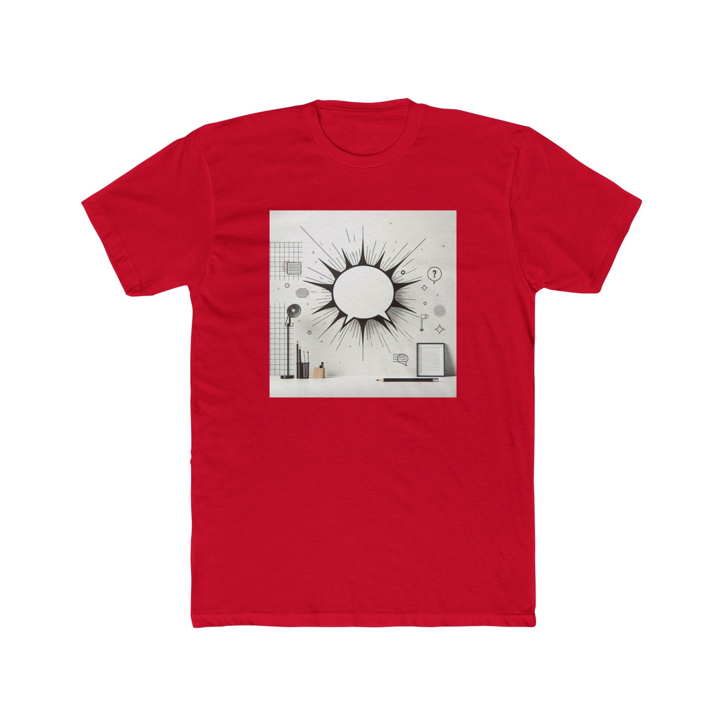 Silent Story: Words Speak Louder Than Faces T-Shirt
