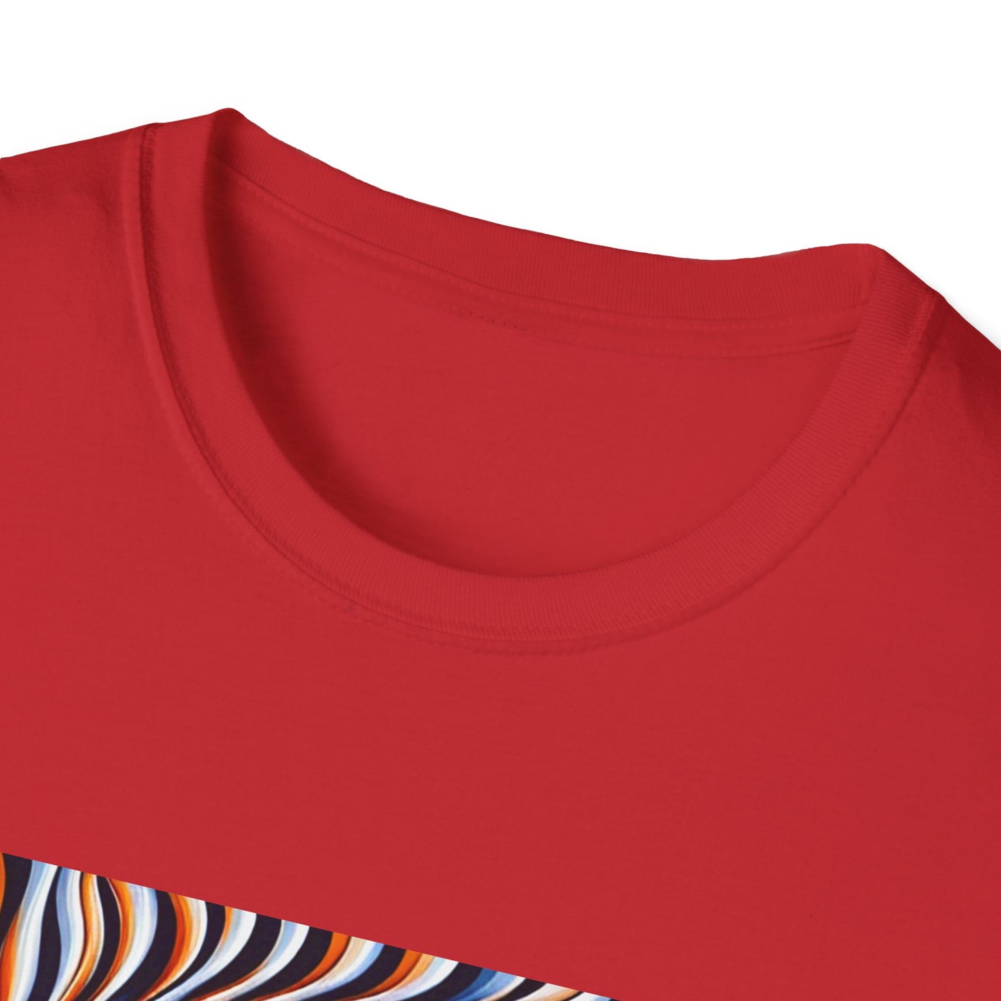 Sweet Swirl: Dive Into the Orange Illusion T-Shirt