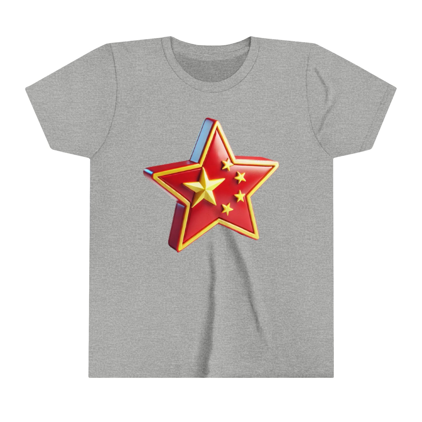 China flag Design(Youth Short Sleeve Tee)