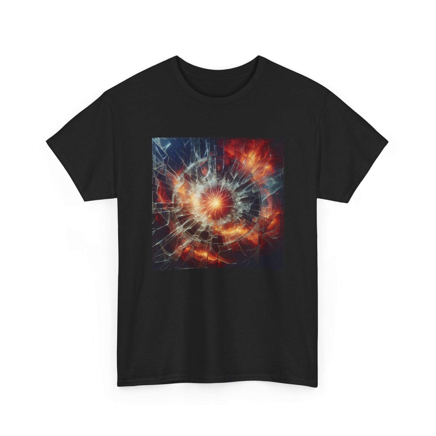 Shattered Radiance: Ignite the Fractured Glow T-Shirt