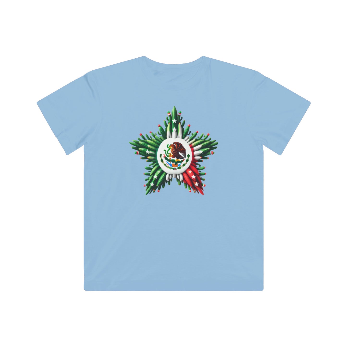 Mexican flag Design [Kids Fine Jersey Tee]